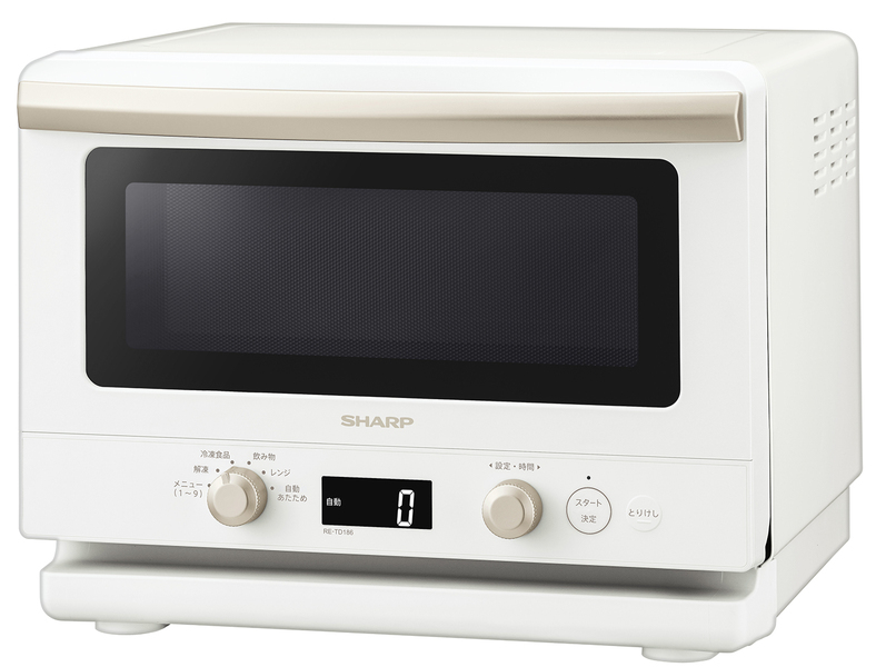 単機能レンジ 18L ワイドフラットタイプ ホワイト系