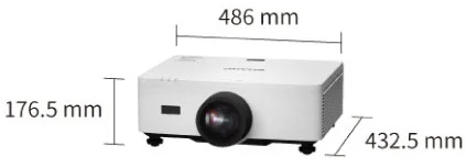 レーザープロジェクターViewLight/プロフェッショナルモデル/7200lm/3840×2160/ホワイト