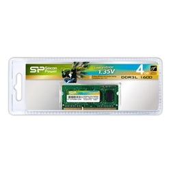 【1.35V低電圧メモリ】メモリモジュール 204Pin SO-DIMM DDR3L-1600(PC3L-12800) 4GB