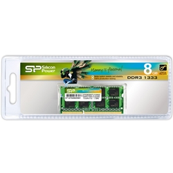 メモリモジュール 204Pin SO-DIMM DDR3-1333(PC3-10600) 8GB ブリスターパッケージ