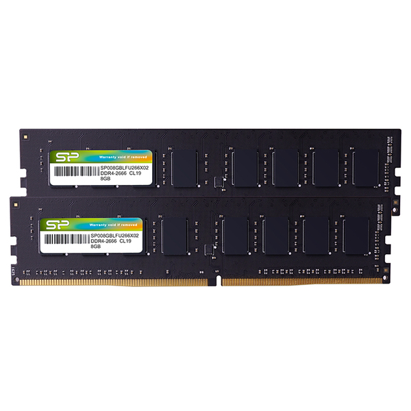 メモリーモジュール 288pin U-DIMM DDR4-2666（PC4-21300） 8GB×2枚組 ブリスターパッケージ