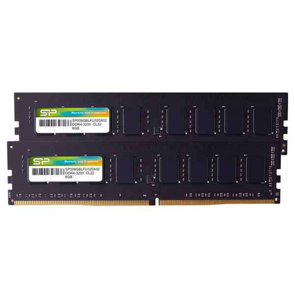 メモリモジュール 288pin DDR4-3200 PC4-25600 CL22 1.2V Non-ECC Unbuffered DIMM 8GB×2枚組