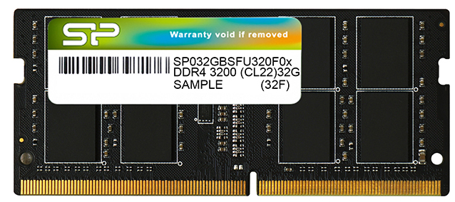 メモリモジュール 260pin DDR4-3200 PC4-25600 CL22 1.2V Non-ECC SODIMM 32GB