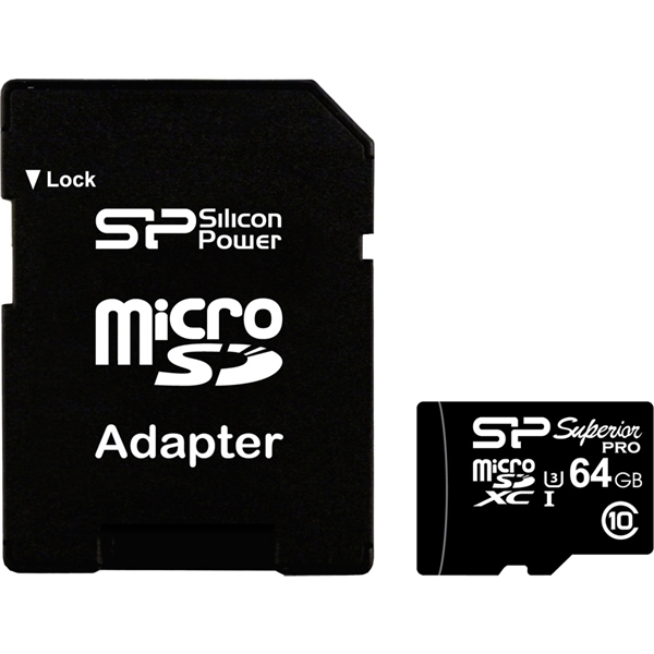 【UHS-1対応】microSDXCカード 64GB Class10 UHS Class3 読込90MB/s 書込80MB/s（最大値）