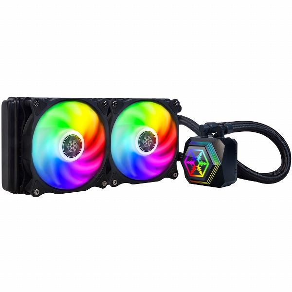 RGB水冷CPUクーラー 240mm