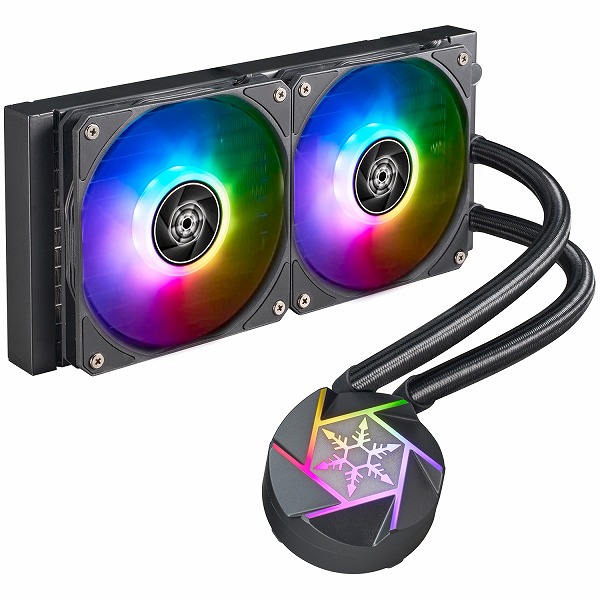 RGB水冷CPUクーラー 240mm