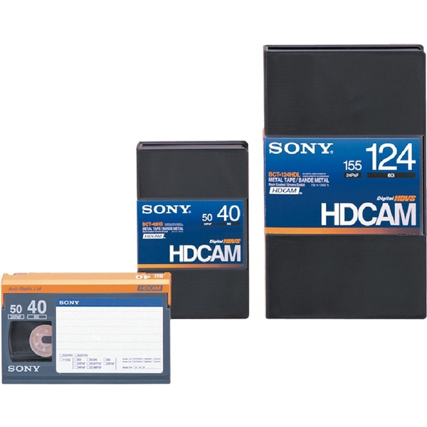 HDCAM Sサイズカセット 40分