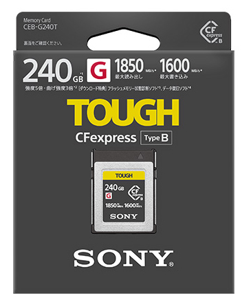 CFexpress Type B メモリーカード 240GB