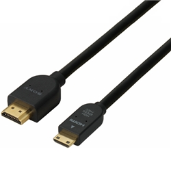 HIGH SPEED HDMI ミニタイプケーブル 1m