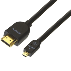HIGH SPEED HDMI マイクロ端子ケーブル 3m
