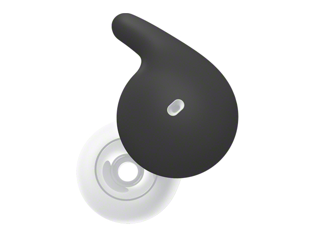 LinkBuds Open用エアフィッティングサポーター ピュアブラック