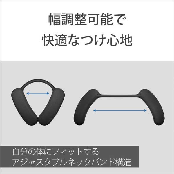 ワイヤレスネックバンドスピーカー