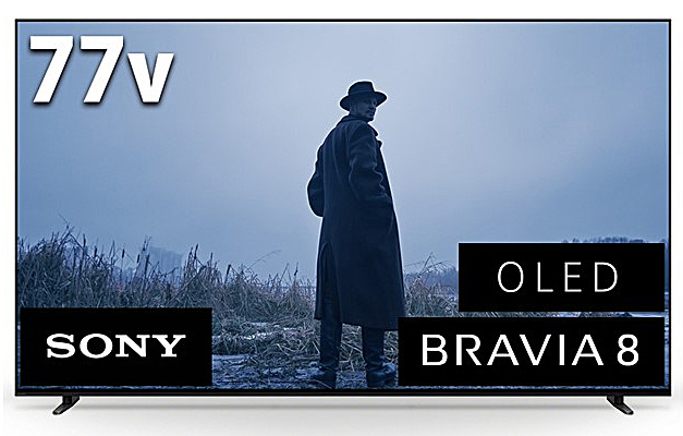 77V型 地上・BS・110度CS 4K対応 有機ELテレビ ブラビア XR80（BS・CS110度4Kチューナー搭載）