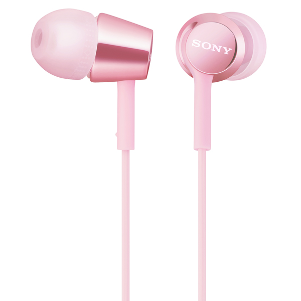 密閉型インナーイヤーレシーバー ライトピンク