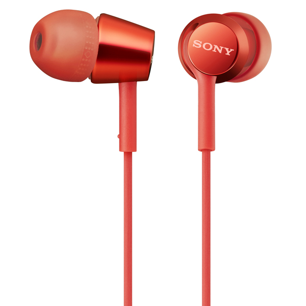 密閉型インナーイヤーレシーバー レッド