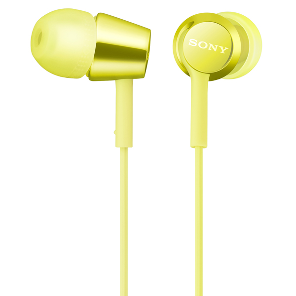 密閉型インナーイヤーレシーバー イエロー