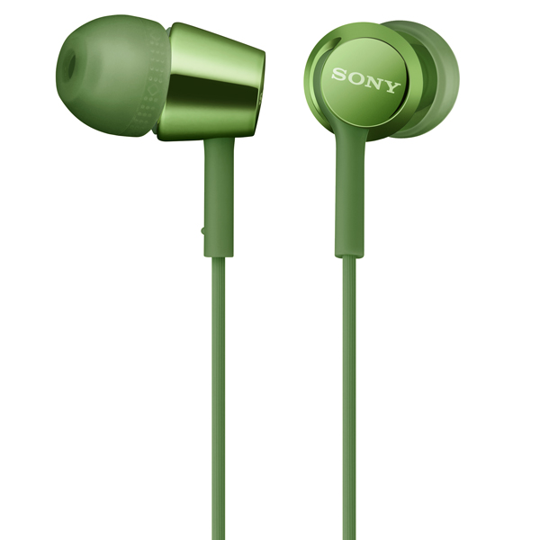 密閉型インナーイヤーレシーバー グリーン