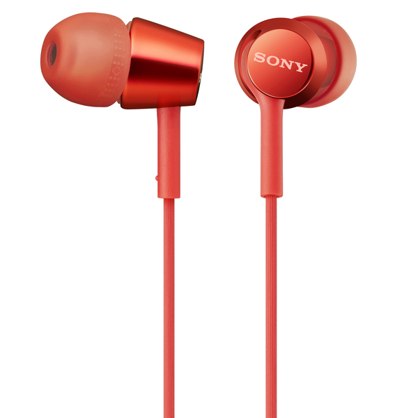 密閉型インナーイヤーレシーバー レッド