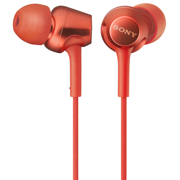 密閉型インナーイヤーレシーバー レッド