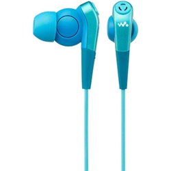 ウォークマン用ノイズキャンセリングヘッドホン ブルー