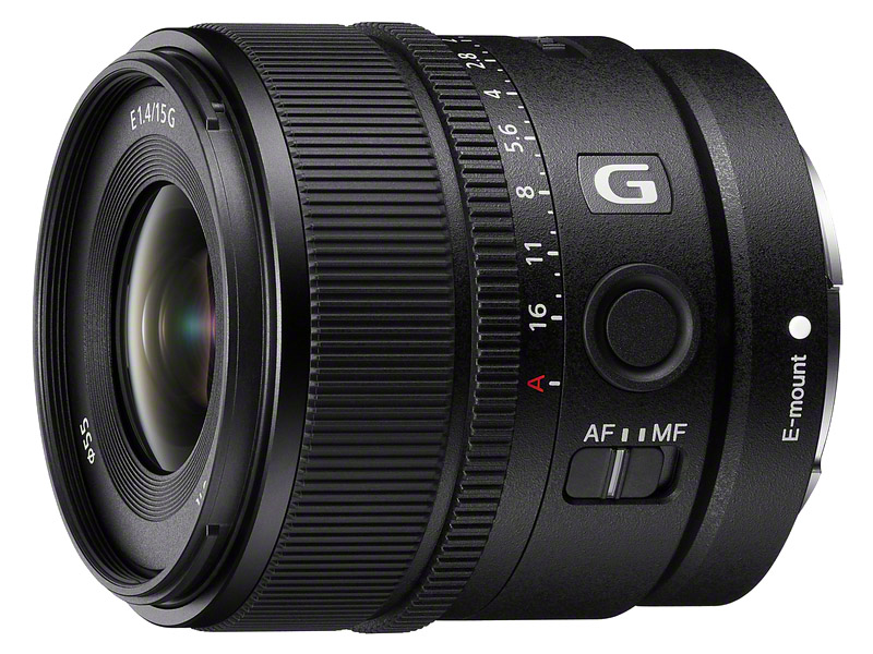 Eマウント交換レンズ E 15mm F1.4 G