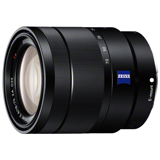 Eマウント交換レンズ Vario-Tessar T* E 16-70mm F4 ZA OSS