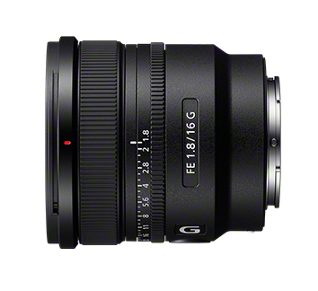 Eマウント交換レンズ FE 16mm F1.8 G