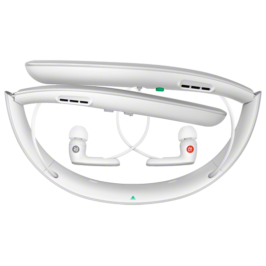 首かけ集音器 ホワイト