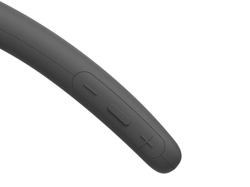 ワイヤレスネックバンドスピーカー ホワイト