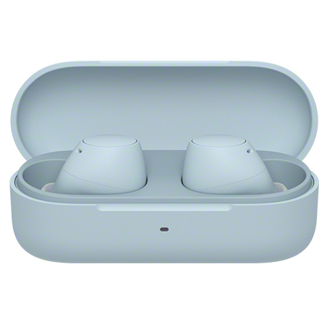 ワイヤレスステレオヘッドセット ブルー（左右独立型ワイヤレス）