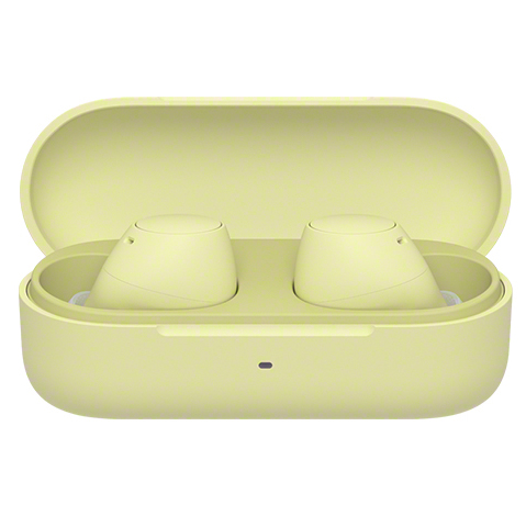 ワイヤレスステレオヘッドセット イエロー（左右独立型ワイヤレス）