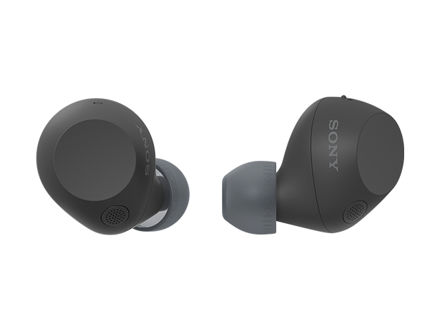 ワイヤレスノイズキャンセリングステレオヘッドセット ブラック（左右独立型ワイヤレス）