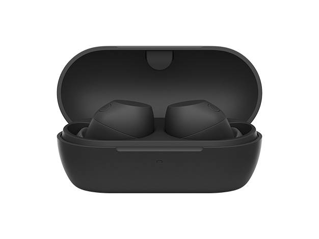 ワイヤレスノイズキャンセリングステレオヘッドセット ブラック(左右独立型ワイヤレス)