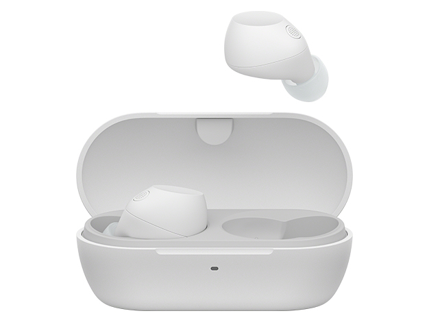 ワイヤレスノイズキャンセリングステレオヘッドセット ホワイト（左右独立型ワイヤレス）