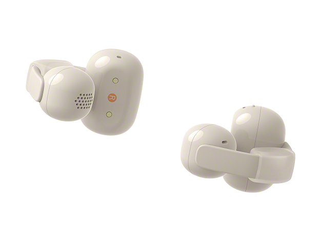 ワイヤレスステレオヘッドセット グレージュ（左右独立型ワイヤレス）