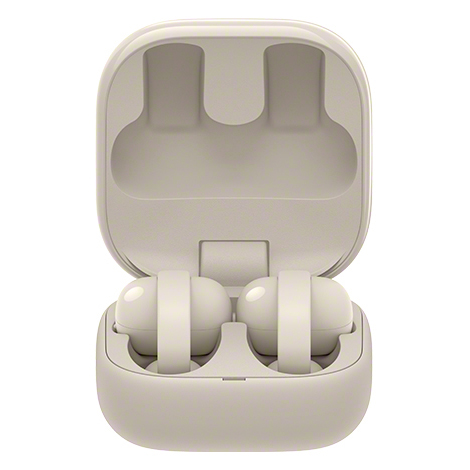 ワイヤレスステレオヘッドセット グレージュ（左右独立型ワイヤレス）