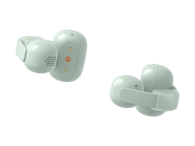 ワイヤレスステレオヘッドセット グリーン（左右独立型ワイヤレス）