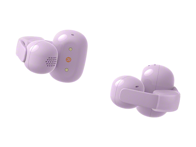 ワイヤレスステレオヘッドセット ラベンダー(左右独立型ワイヤレス)