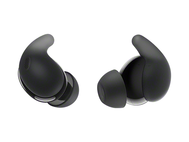 ワイヤレスノイズキャンセリングステレオヘッドセット ブラック（左右独立型ワイヤレス）