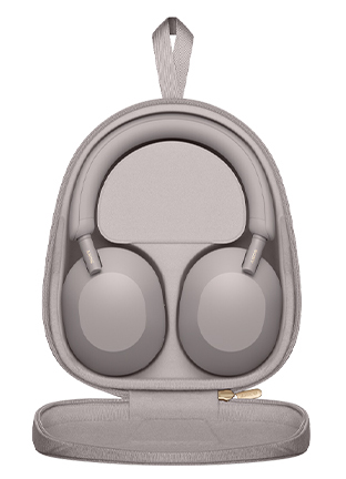 ワイヤレスノイズキャンセリングステレオヘッドセット ピンク（ヘッドバンドスタイル） スモーキーピンク