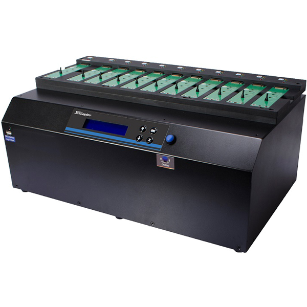 1：10 M.2/U.2 SSDデュプリケータ コピー＆消去、ログ機能付、高速