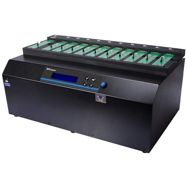 1：10 M.2/U.2 SSDデュプリケータ コピー＆消去、ログ機能付、超高速