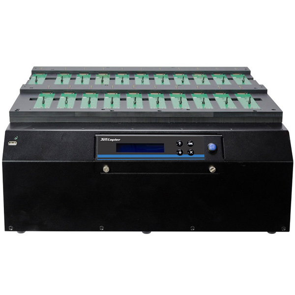 1：20 M.2/U.2 SSDデュプリケータ コピー＆消去、ログ機能付、高速