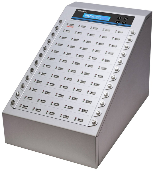 1：59 USBメモリデュプリケータ コピー＆消去機 ログ機能付