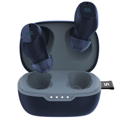 完全ワイヤレスイヤホン S-MICRO20 ネイビーブルー