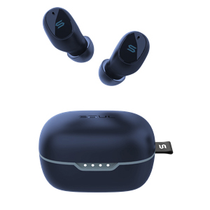 完全ワイヤレスイヤホン S-MICRO20 ネイビーブルー