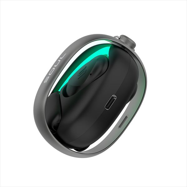オープンイヤーANCイヤホン OPENEAR GLOW Black