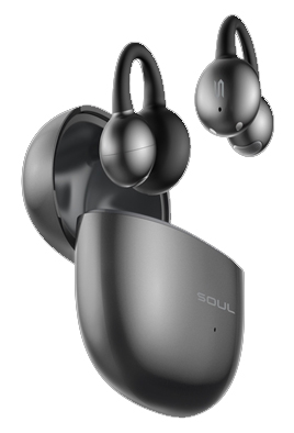 S-LIVE CLIP BLACK オープンイヤークリップワイヤレスイヤホン