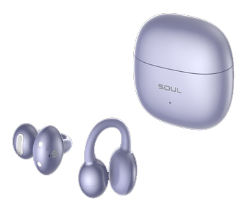 S-LIVE CLIP PURPLE オープンイヤークリップワイヤレスイヤホン