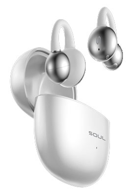 S-LIVE CLIP WHITE オープンイヤークリップワイヤレスイヤホン